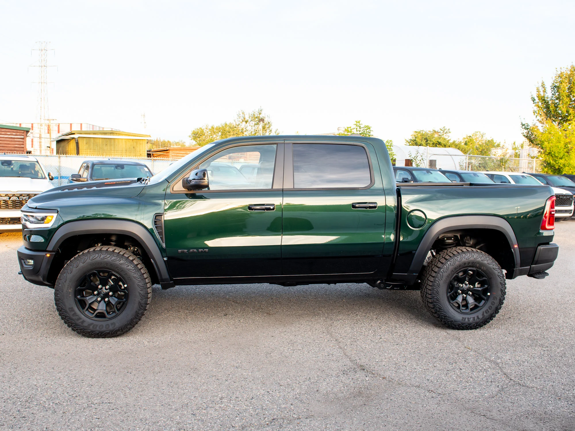 New 2026 Green RAM RHO* Crew Cab 4x4, 540 HORSEPOWER, Passenger Screen, 35 Inch Tires image 5