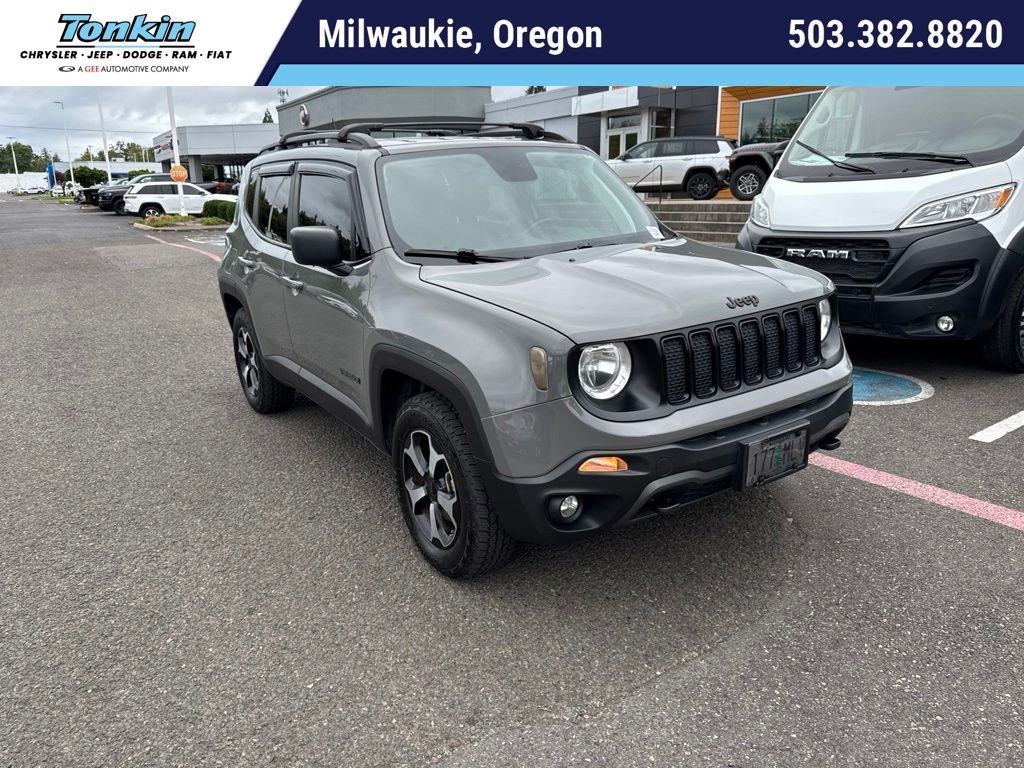 Used 2020 Sting-Gray Clearcoat Jeep Sport image 1