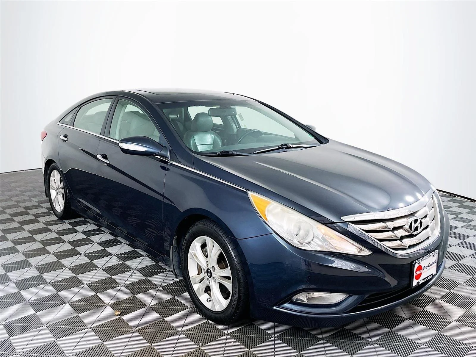 Used 2013 Pacific Blue Pearl Hyundai Limited PZEV image 1