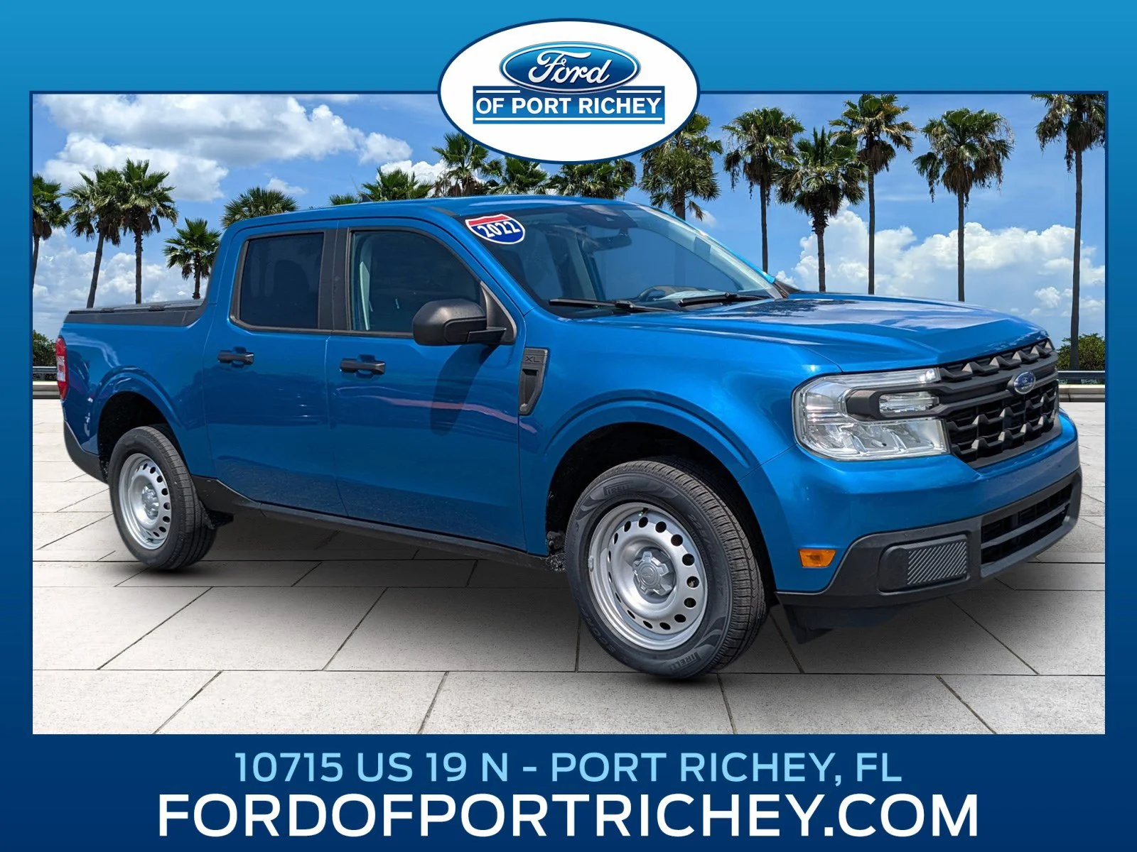 Certified Used 2022 Velocity Blue Metallic Ford XL image 1