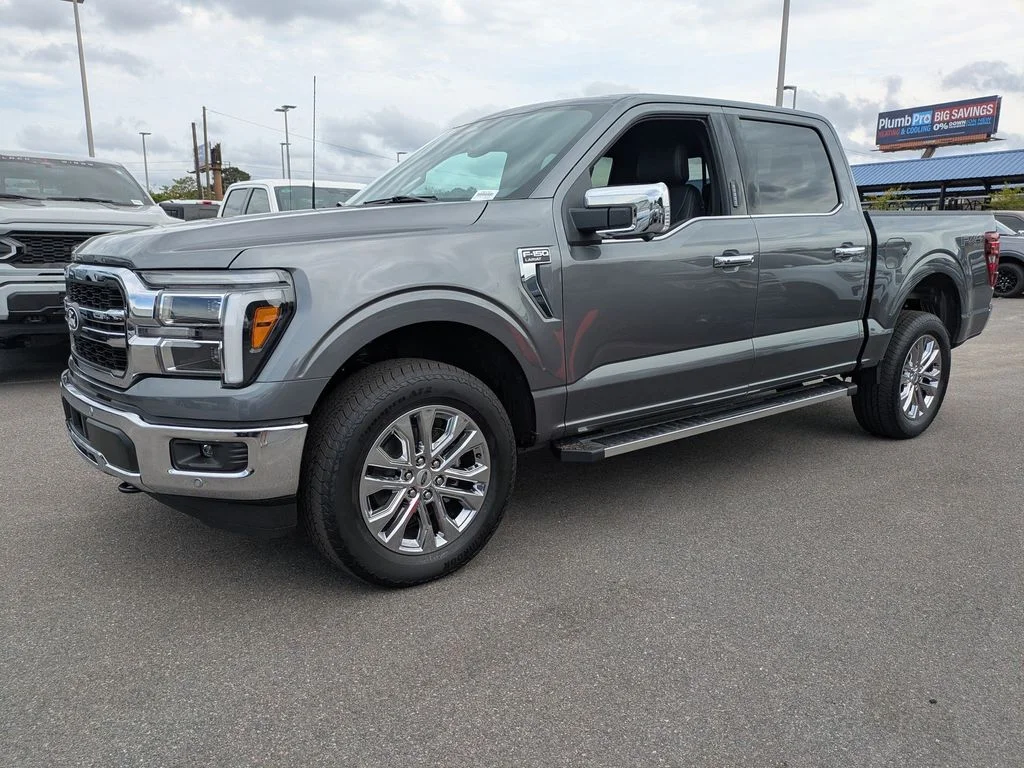 New 2026 Carbonized Gray Metallic Ford Lariat image 9
