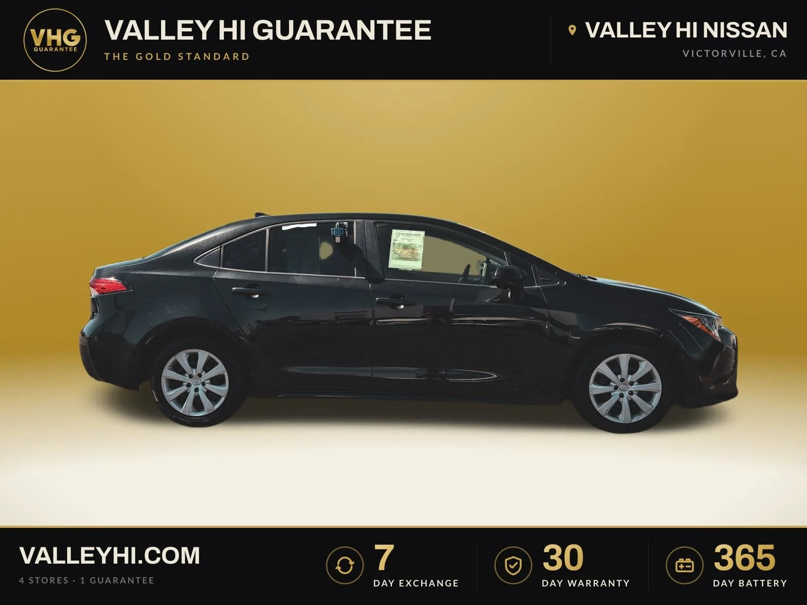 Used 2022 Black Toyota LE image 8