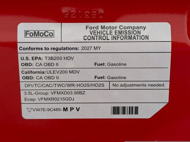 New 2027 Race Red Ford Cargo Van image 46