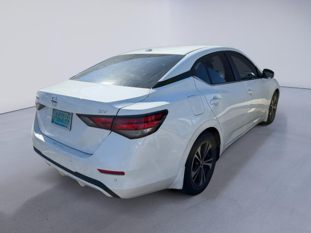 Used 2020 Aspen White Tricoat Nissan SV image 7