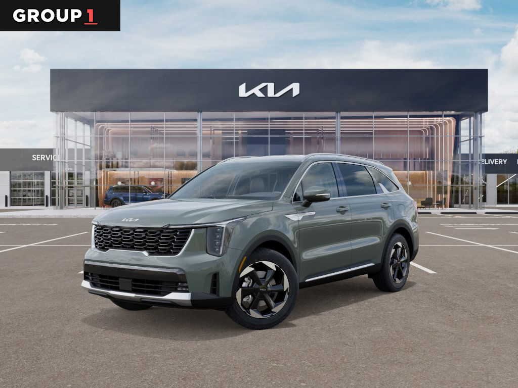 Cityscape Green 2025 Kia Sorento Plug-In Hybrid EX AWD SUV / Crossover All-Wheel Drive 6-Speed Automatic