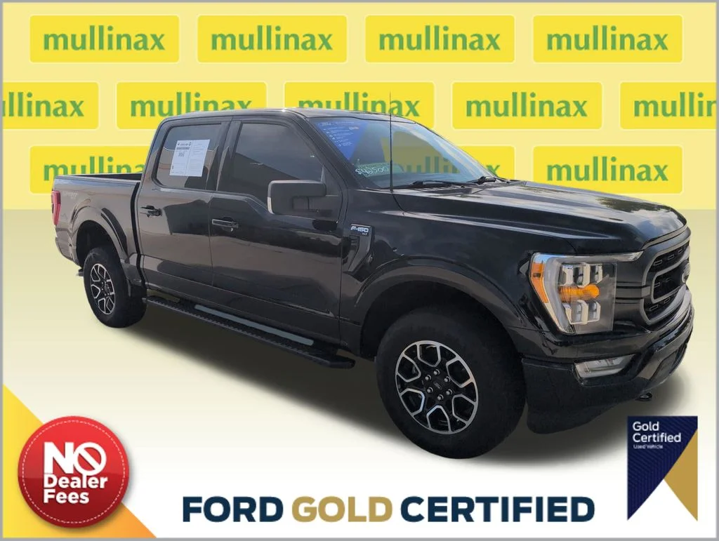 Certified Used 2023 Black Ford XLT image 1