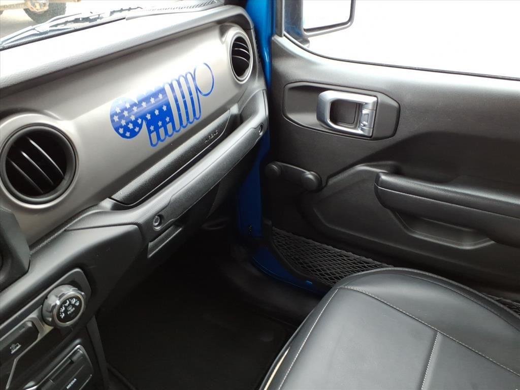 Used 2021 Hydro Blue Pearlcoat Jeep Willys Sport image 15