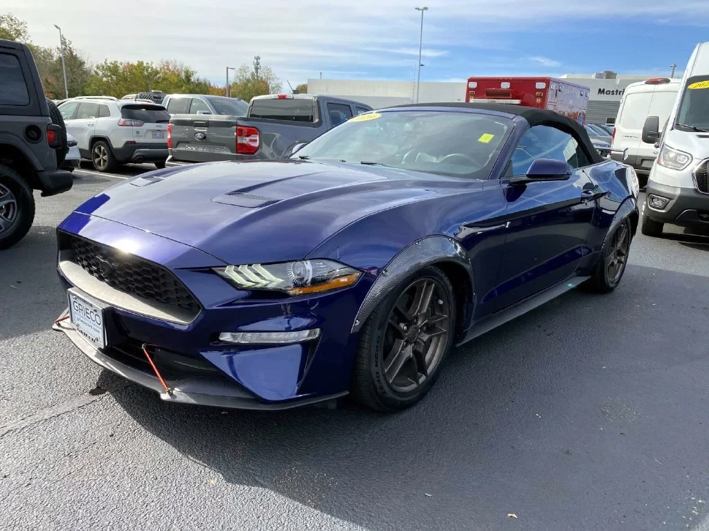 Used 2020 Kona Blue Metallic Ford EcoBoost Premium image 8