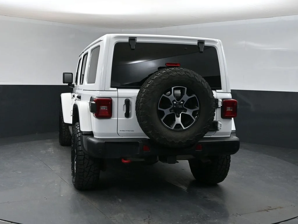 Used 2021 White Jeep Unlimited Rubicon image 5