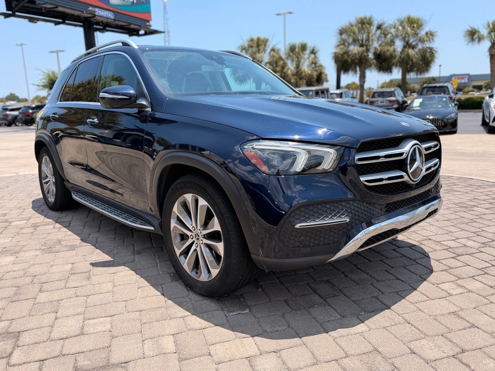 Used 2020 Lunar Blue Metallic Mercedes-Benz GLE 450 image 7