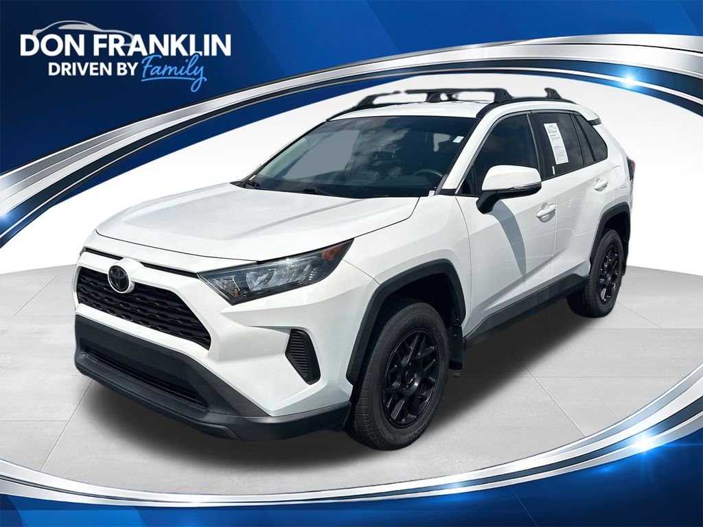 Used 2020 White Toyota LE image 1