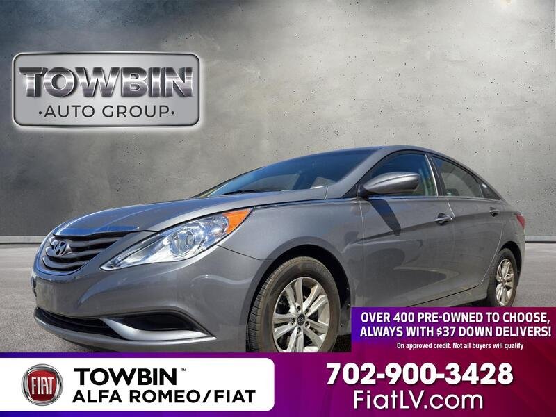 Used 2013 Harbor Gray Metallic HYUNDAI 4DR SDN 2.4L AUTO GLS PZEV image 1
