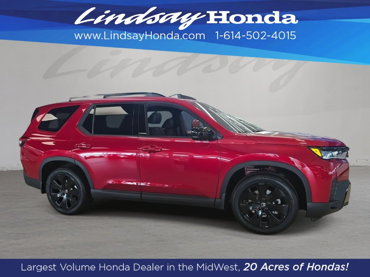 New 2026 Radiant Red Metallic II Honda Black Edition image 11