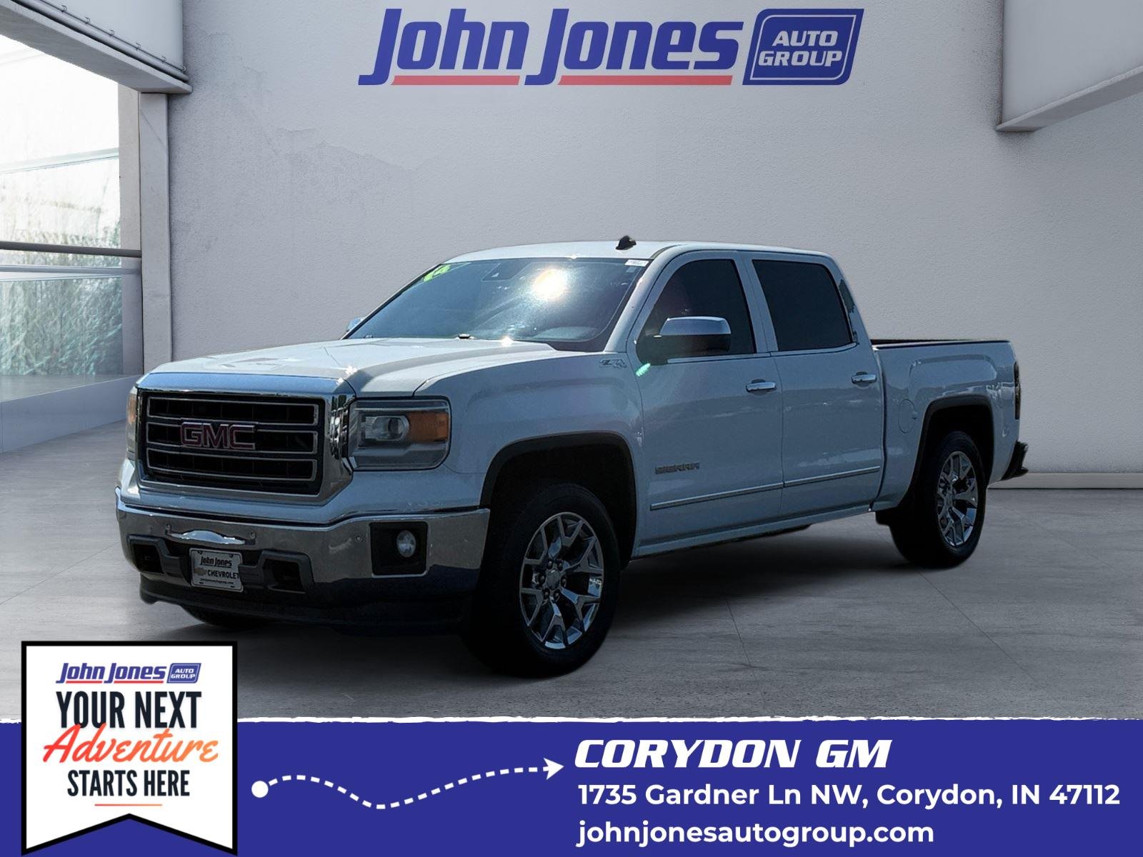 Used 2014 Summit White GMC SLT image 1