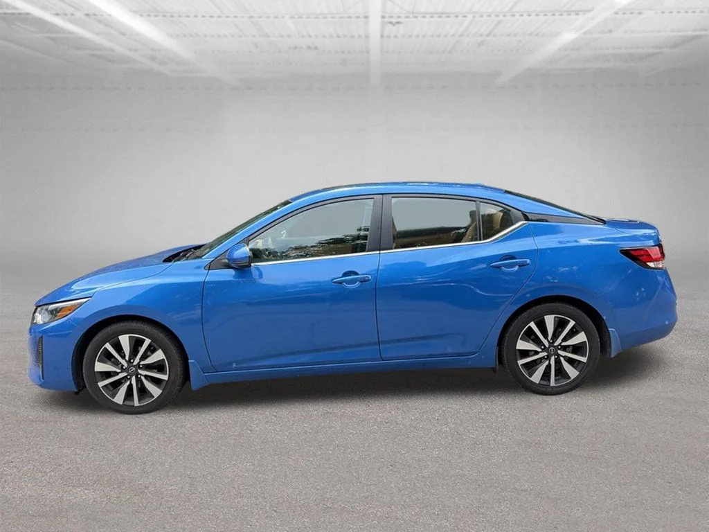 Used 2024 Blue Nissan SV image 2
