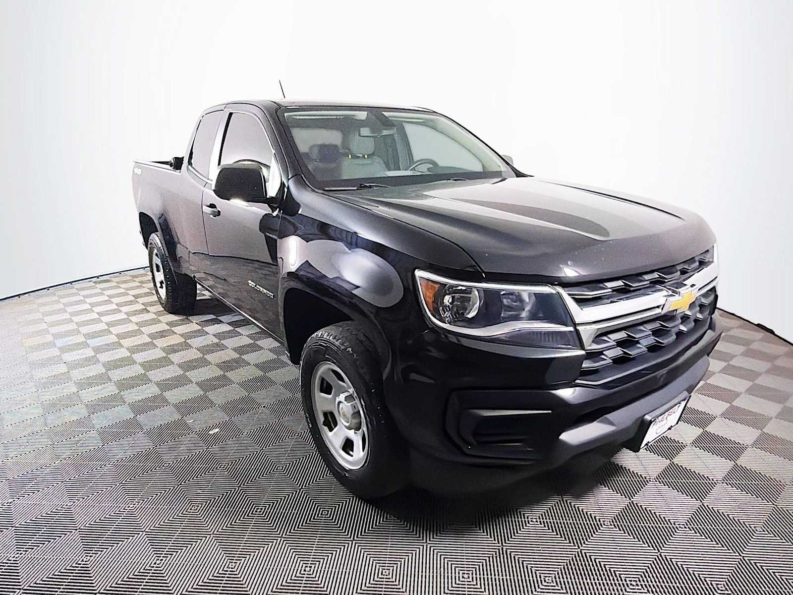 Used 2021 Black Chevrolet 4WD Work Truck image 3