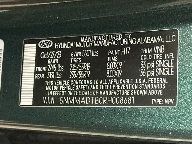 Certified Used 2024 Green Genesis 2.5T Select image 28