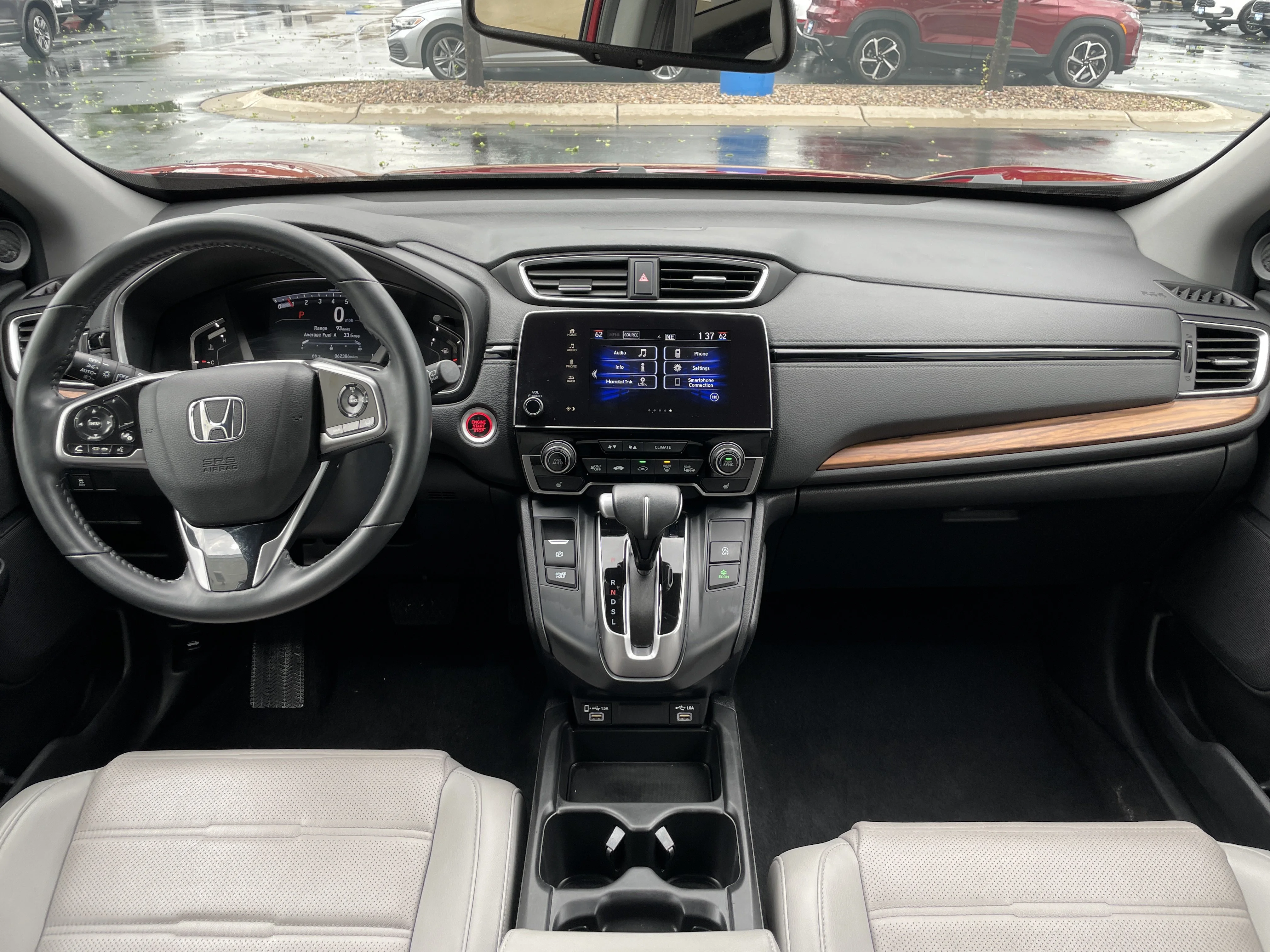 Certified Used 2021 Radiant Red Metallic Honda AWD EX-L image 47