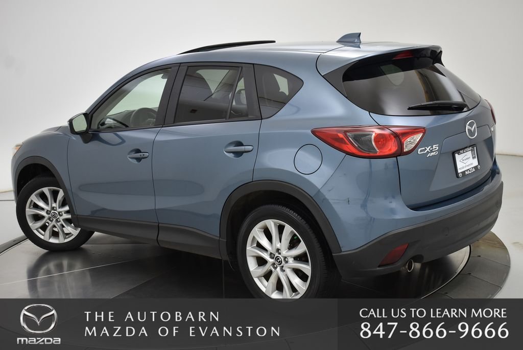 Used 2015 Blue Reflex Mica Mazda Grand Touring image 8