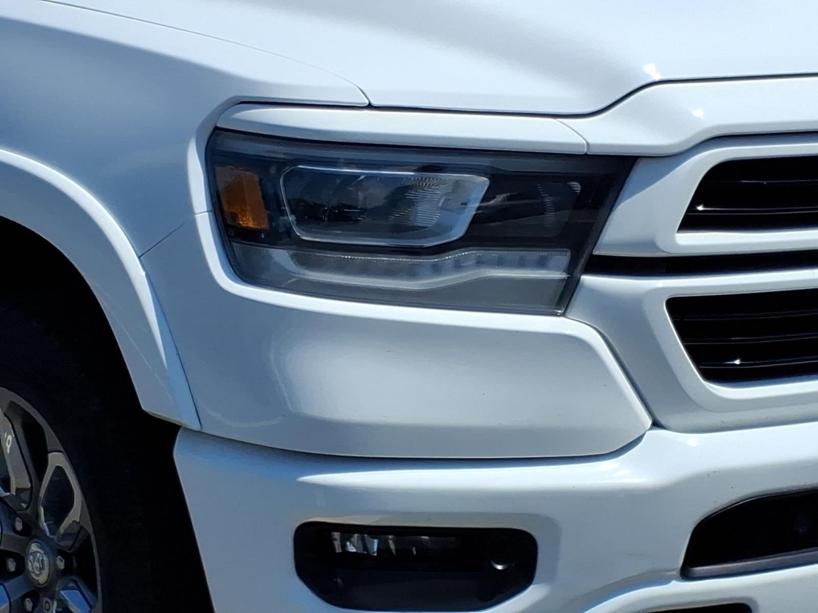 Used 2020 Bright White Clearcoat Ram Laramie image 7
