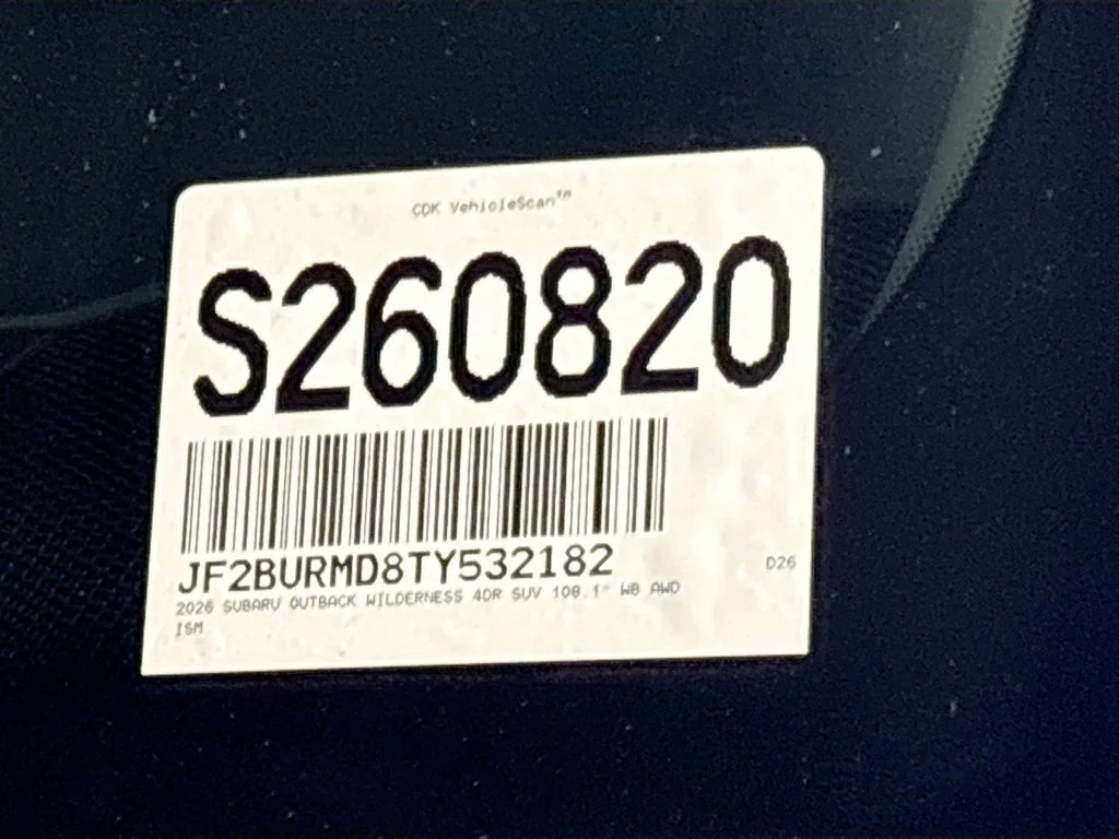 New 2026 ICE SILVER METALLIC Subaru Wilderness image 26