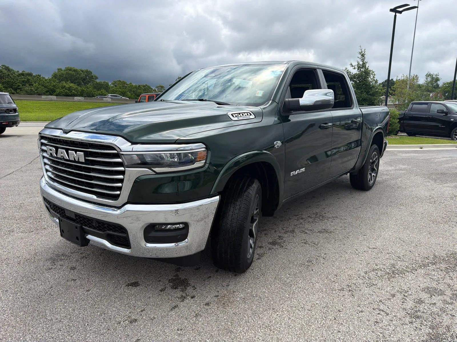 New 2026 Serrano Green Metallic Ram Laramie image 4