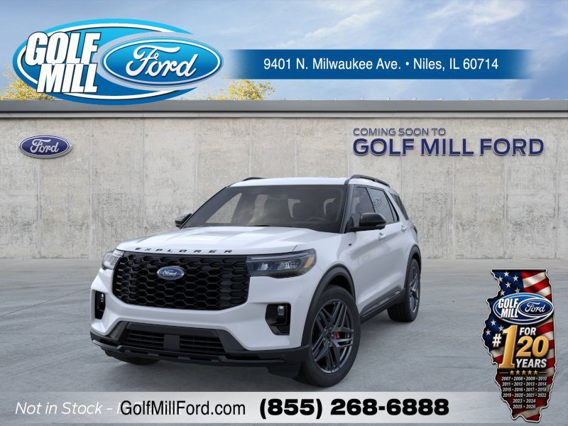 New 2026 Space White Metallic Ford ST-Line image 3