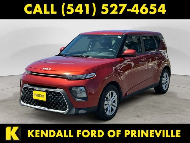 Used 2022 Orange Kia LX image 1