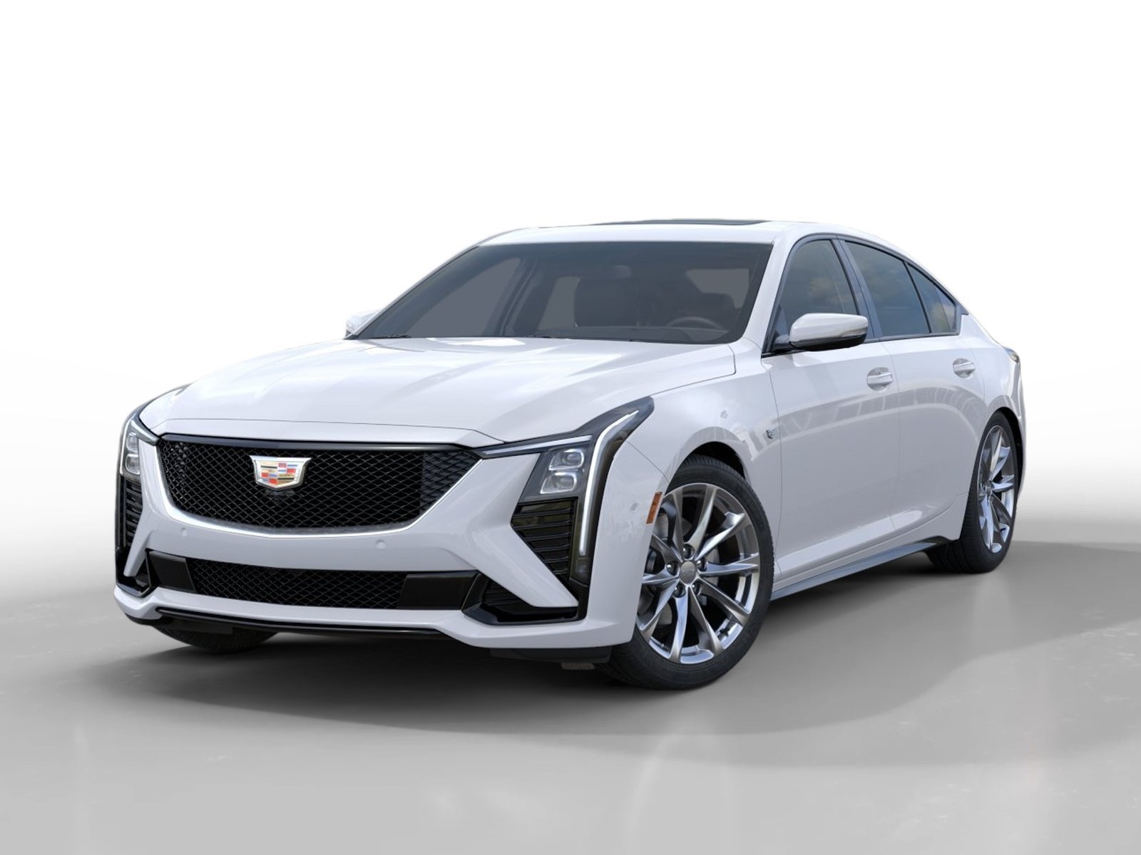 New 2026 Vibrant White Tricoat Cadillac Sport image 6