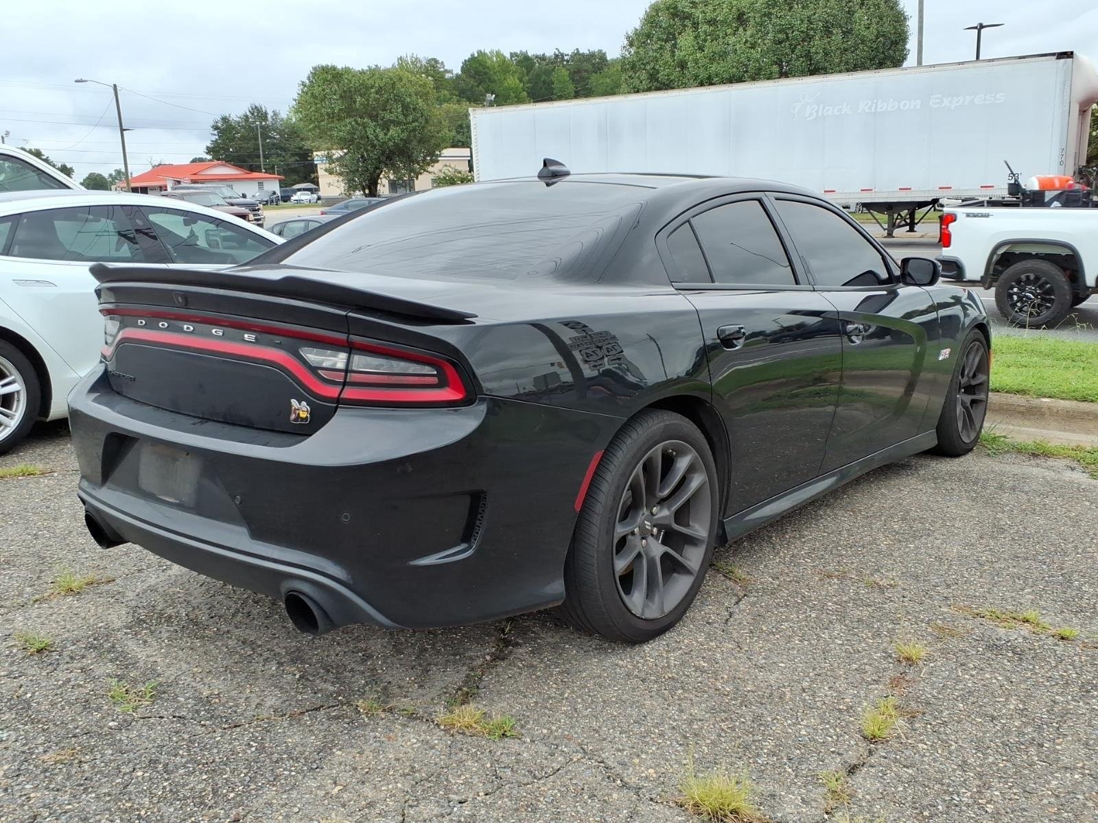 Used 2020 Pitch Black Clearcoat Dodge Scat Pack image 6