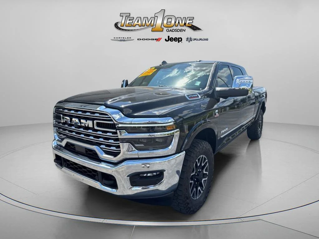 Used 2026 Diamond Black Crystal Pearlcoat Ram Limited image 5