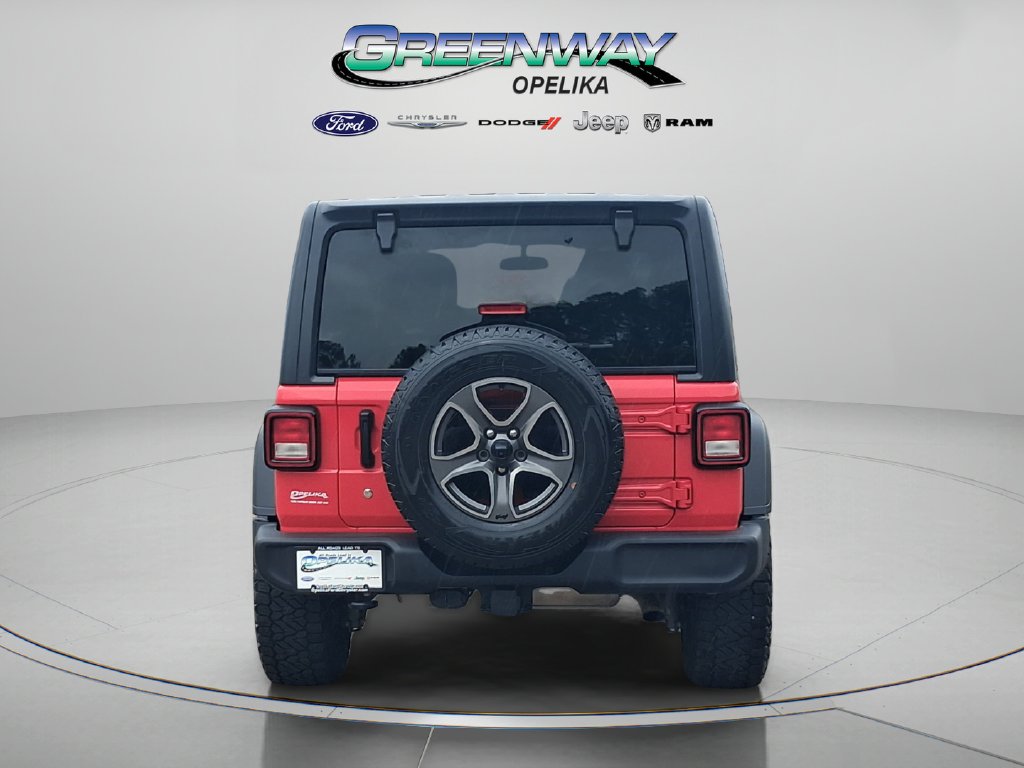 Used 2018 Red Jeep Unlimited Sport S image 6