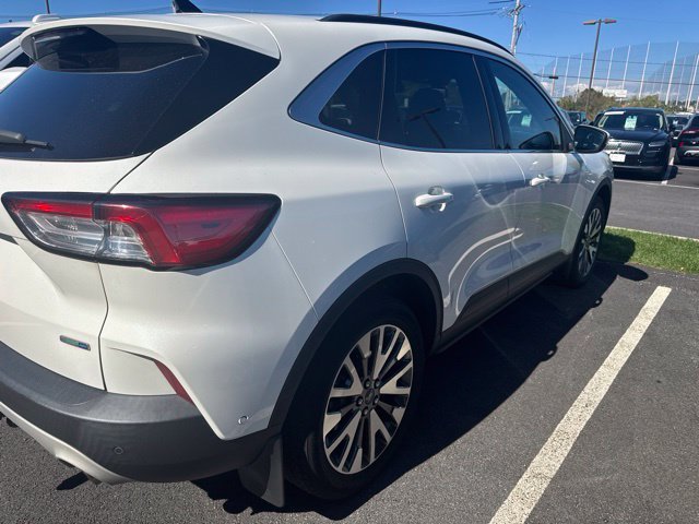 Used 2020 White Metallic Ford Titanium image 3