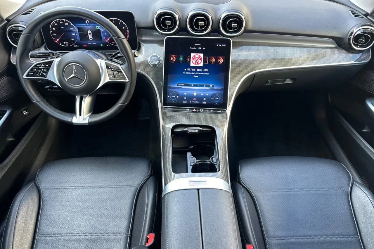 Certified Used 2022 Graphite Grey Metallic Mercedes-Benz C 300 image 12