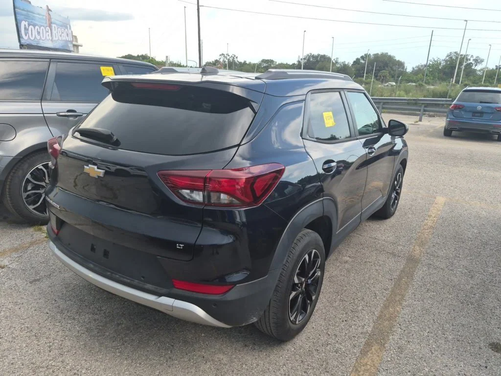 Certified Used 2021 Blue Chevrolet LT image 3