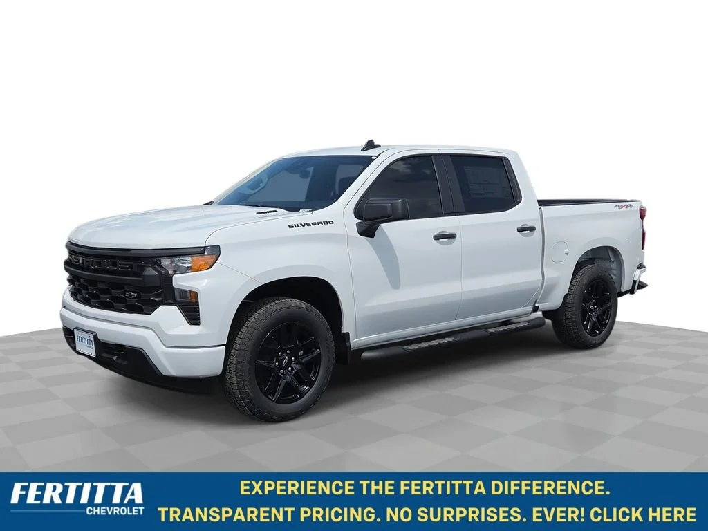 New 2026 Summit White Chevrolet Custom image 1