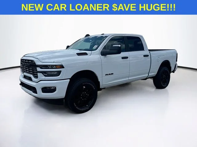 New 2026 Bright White Clear-Coat Exterior Paint RAM BIG HORN image 2