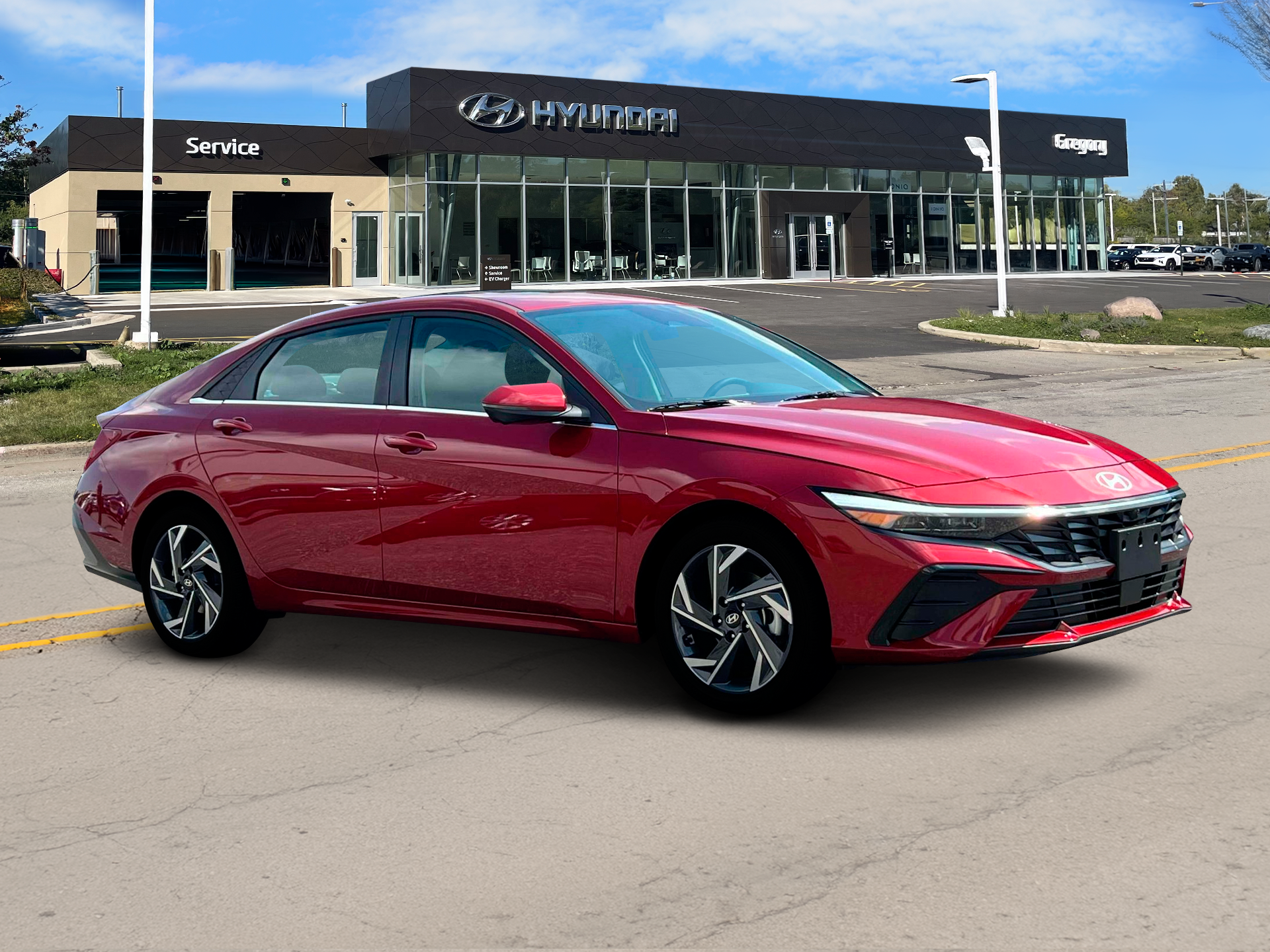 New 2025 Red Hyundai Limited image 10