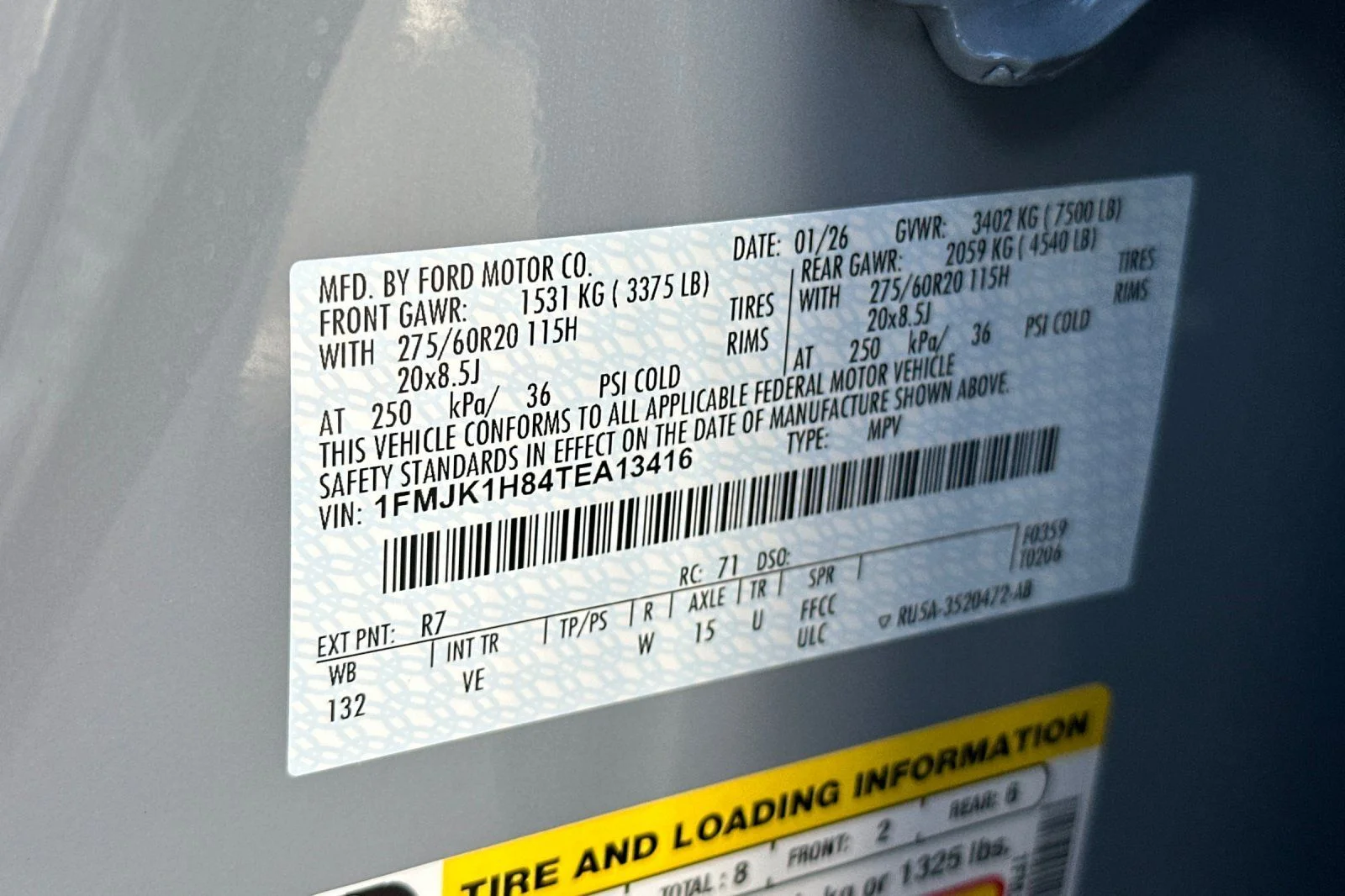 New 2026 Glacier Gray Metallic Tri-Coat Ford MAX Active image 29