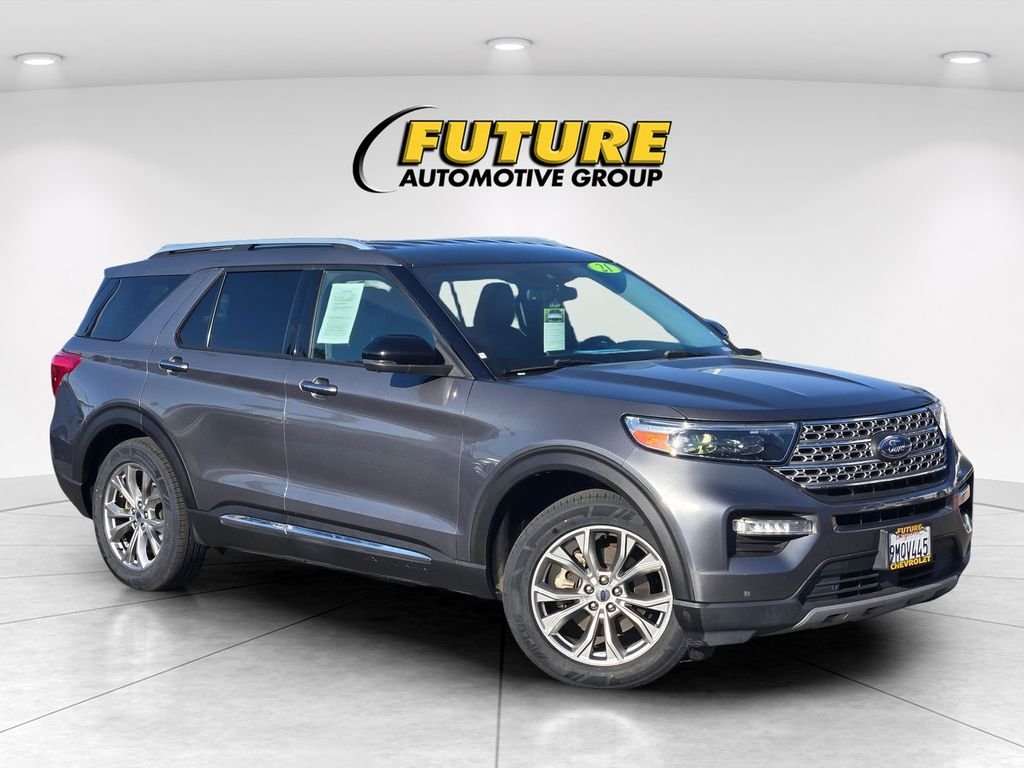 Used 2021 Gray Ford Limited image 1