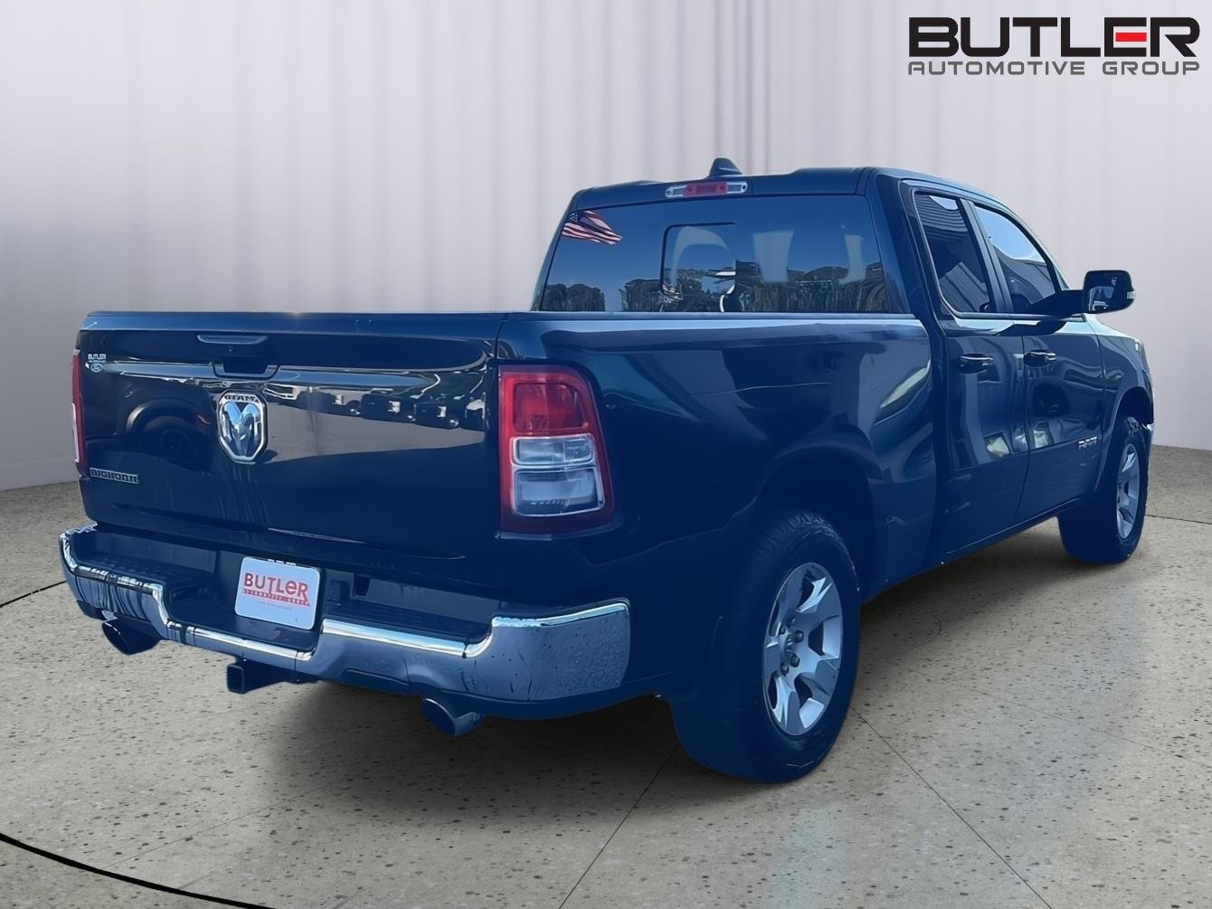Used 2021 Diamond Black Crystal Pearlcoat Ram Big Horn image 4
