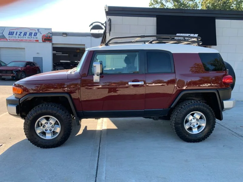 Used 2008 Red Toyota Sport Utility 2D image 7