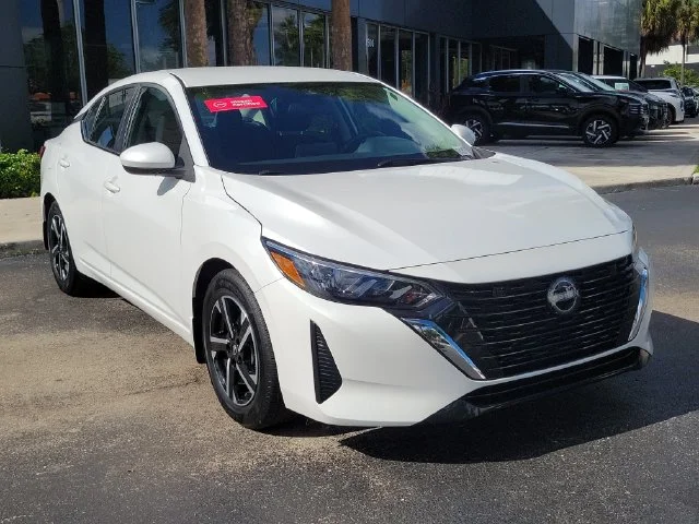 Certified Used 2024 White Nissan SV image 3