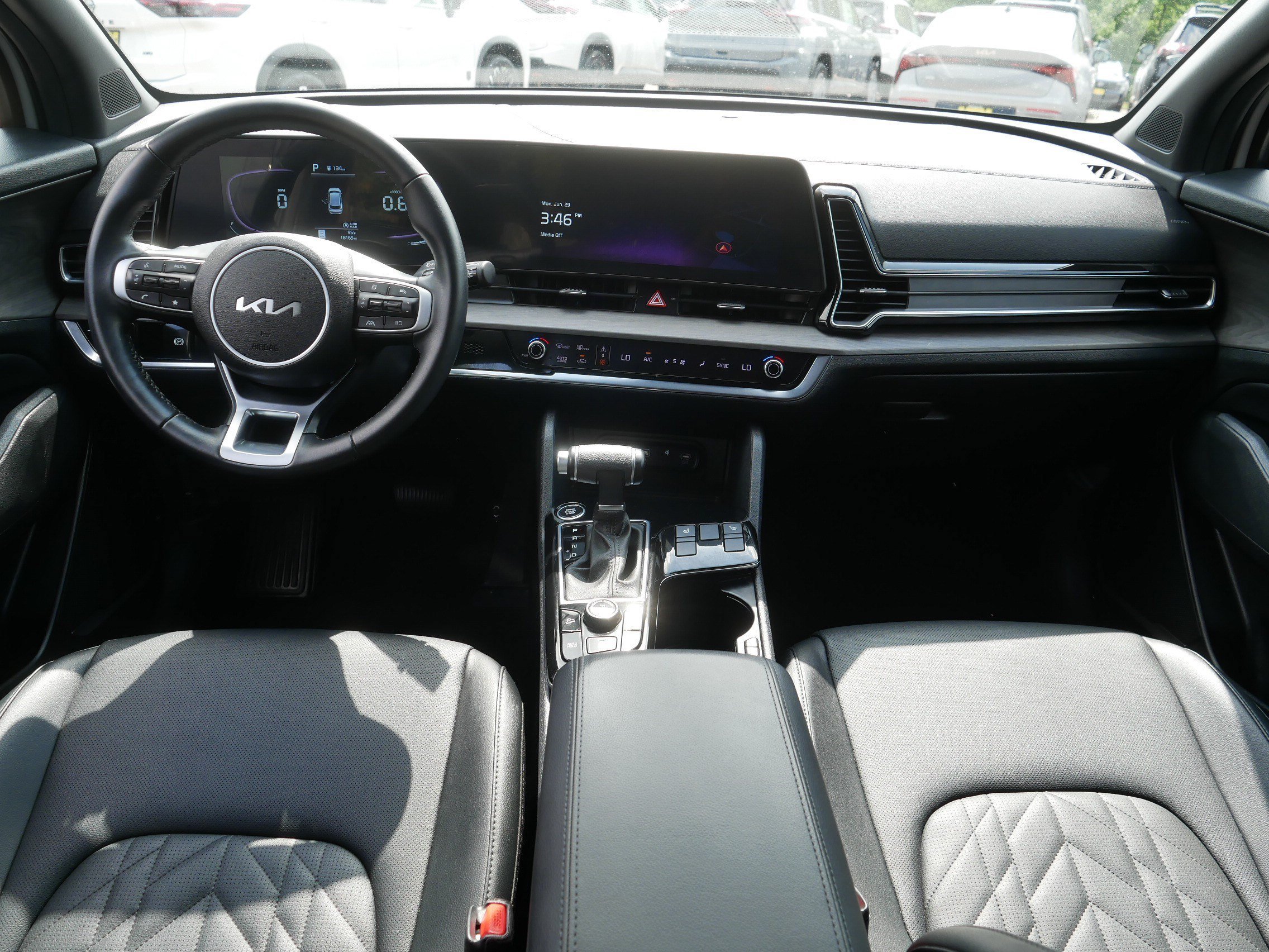 Used 2023 Wolf Gray Kia X-Line image 10