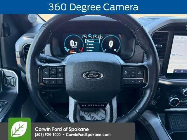 Used 2023 Agate Black Metallic Ford Platinum image 24
