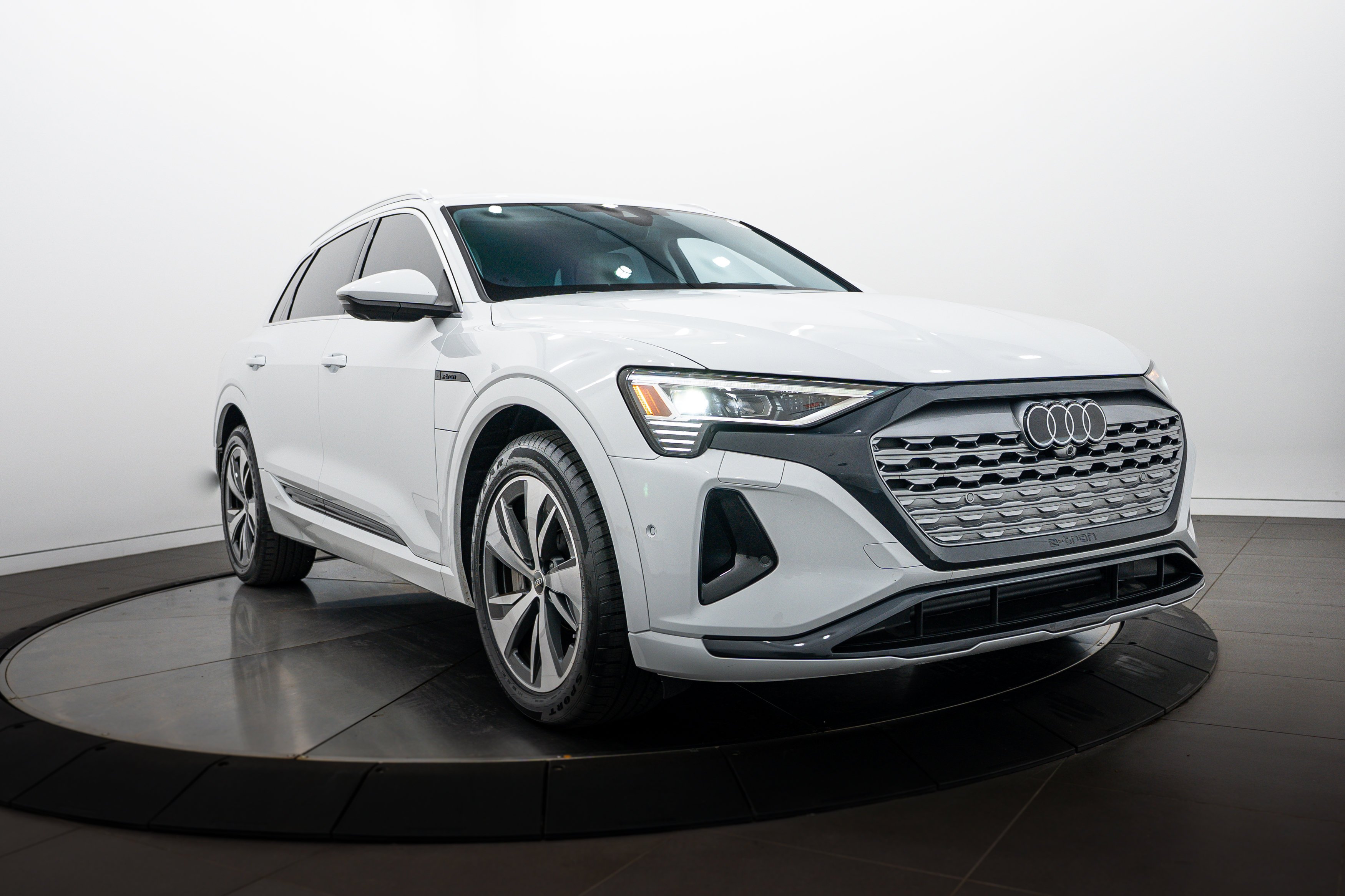 Certified 2024 Audi Q8 e-tron Premium Plus with VIN WA15AAGEXRB012758 for sale in Highland Park, IL