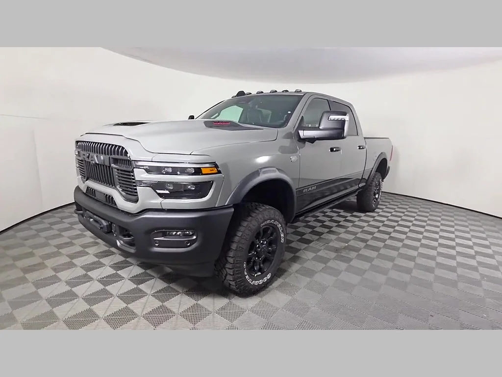 New 2027 Ceramic Gray Clear-Coat Paint RAM Power Wagon Hemi image 16