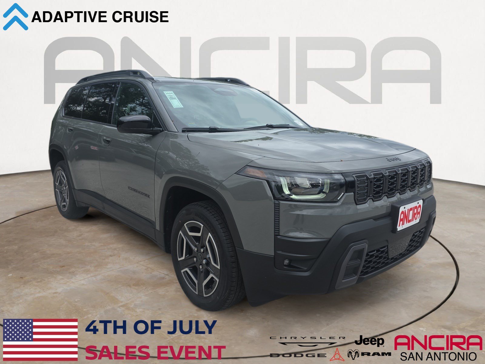 New 2026 Sting-Gray Clearcoat Jeep Laredo image 1