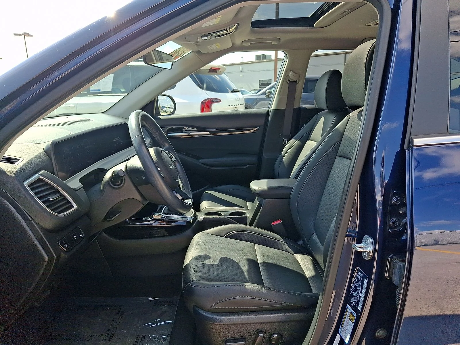 Certified Used 2024 Blue Kia EX image 13