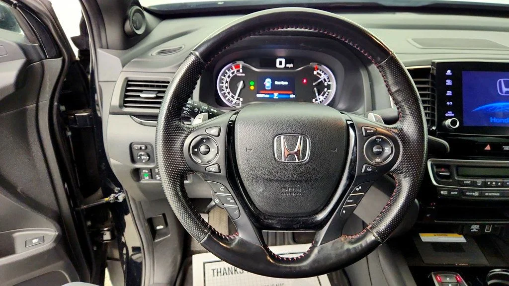 Used 2023 Crystal Black Pearl Honda Black Edition AWD image 13